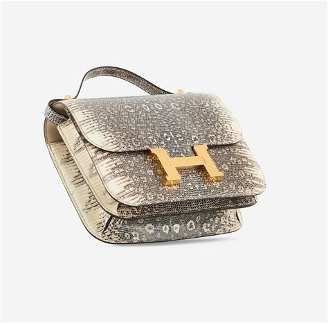 Hermes constance lizard ombre